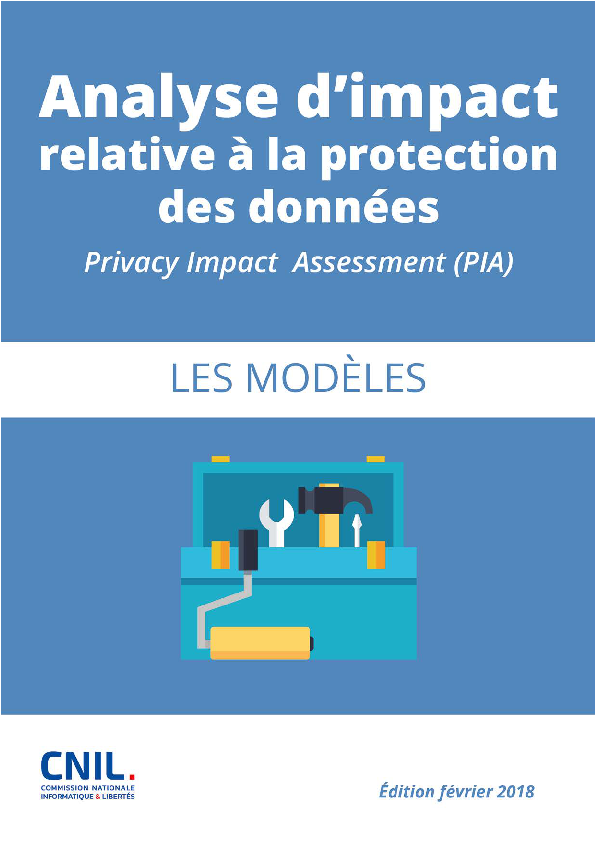 Analyse d'impact relative à la protection des données (AIPD) 2 : les modèles