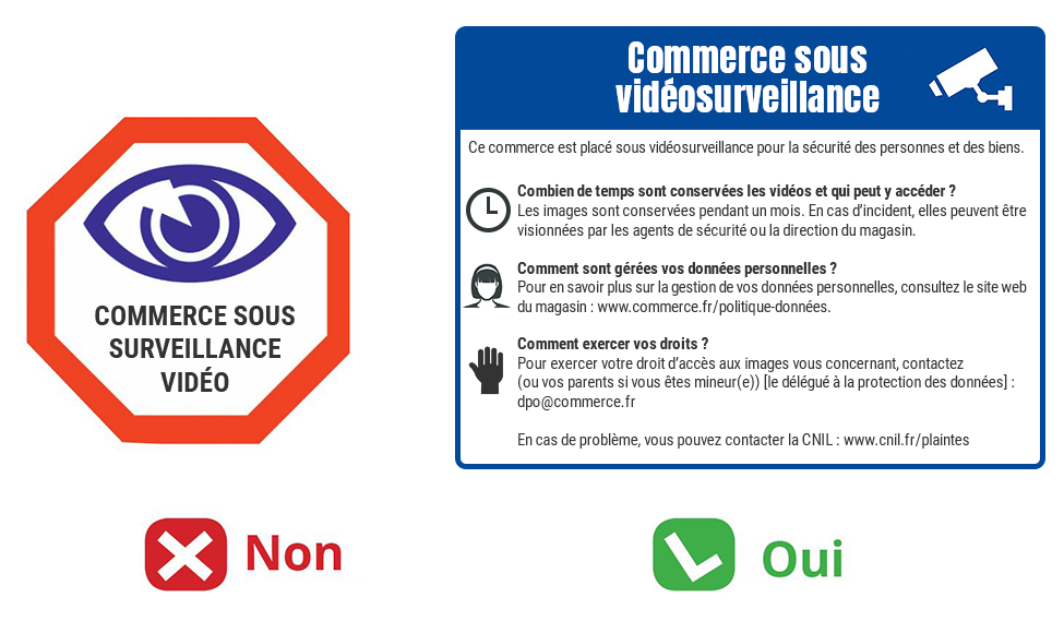 Panneau routier ´Site placé sous vidéo protection´ - Direct Signalétique