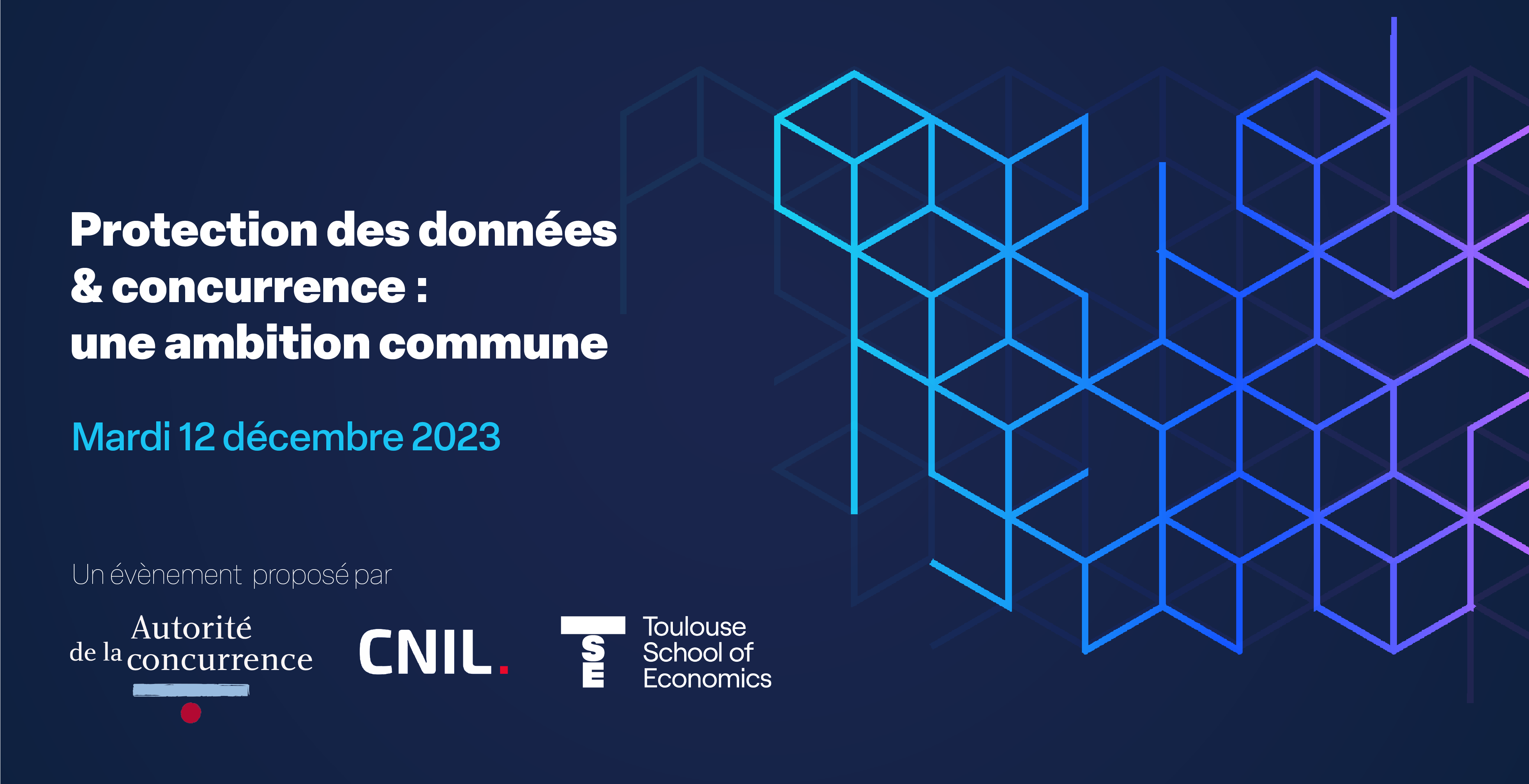 Visuel - Évènement ADLC-CNIL-TSE