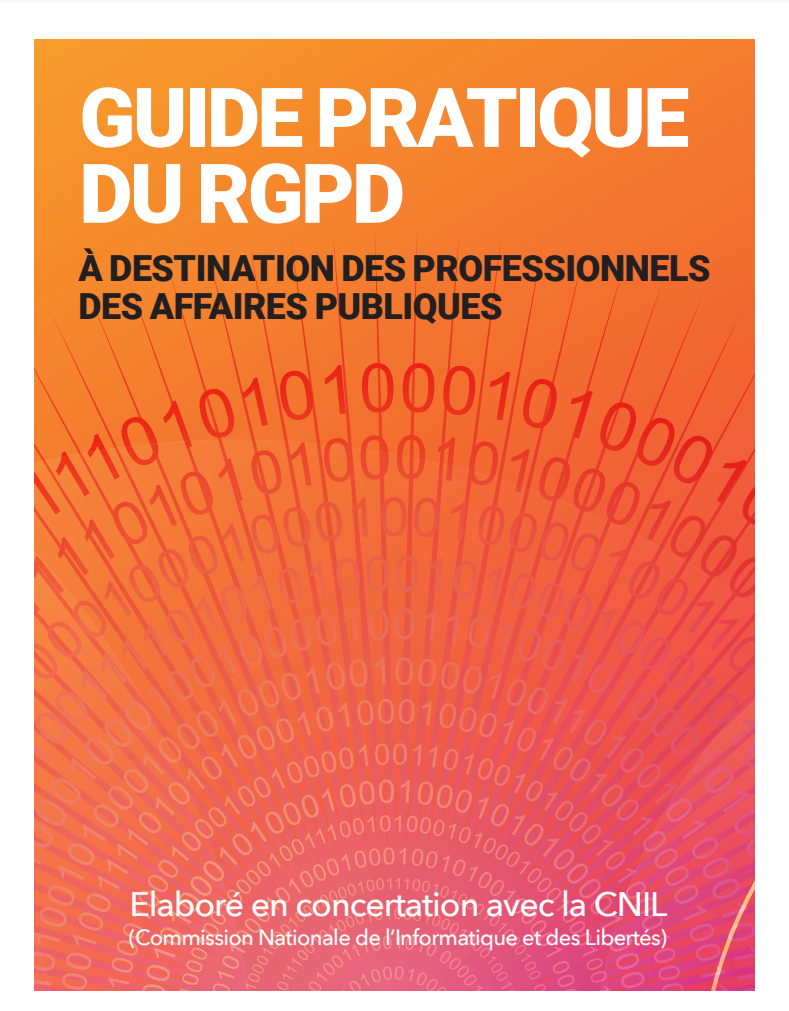 Guide RGPD Affaires publiques