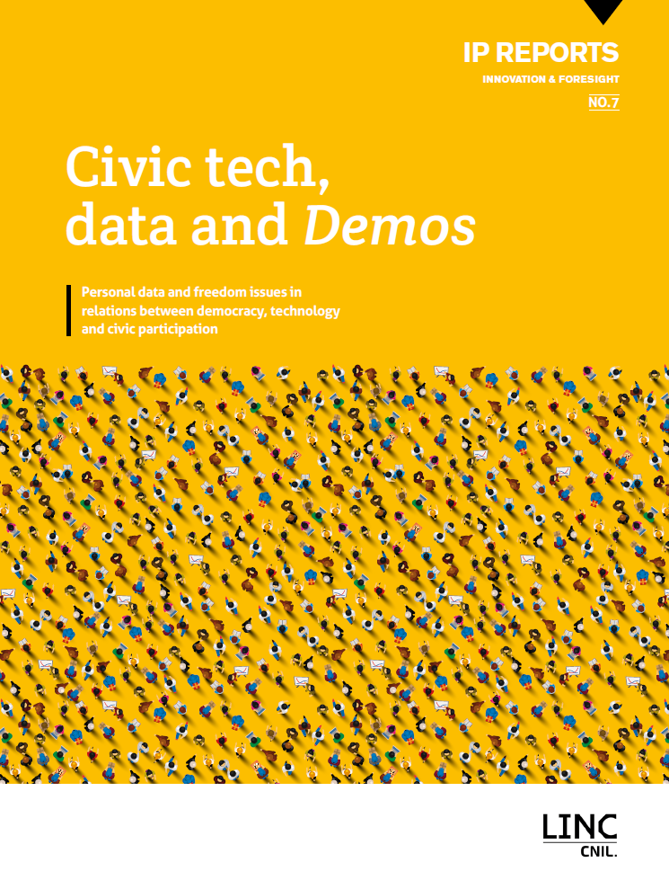 Personal data and freedom issues in relations between democracy, technology and civic participation