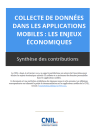 Collecte de données dans les applications mobiles : les enjeux économiques - Synthèse des contributions