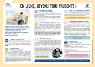 [POSTER] Tous ensemble, prudence sur Internet : en ligne, soyons tous prudents !