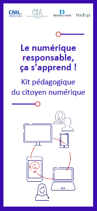 Kit pédagogique du citoyen numérique - Dépliant