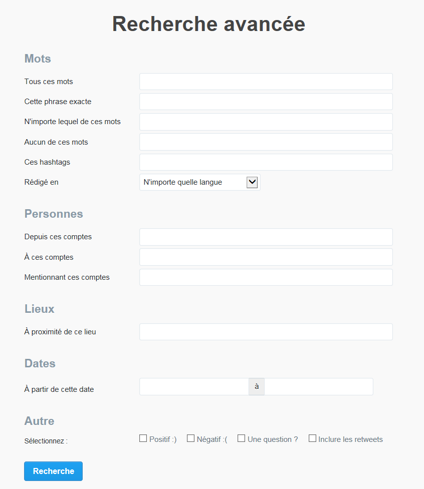 Recherche avancée Twitter 