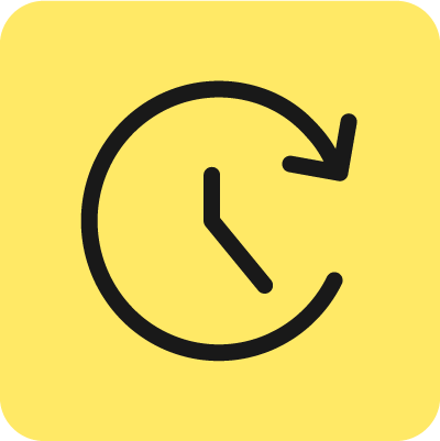 Icone - Horloge, temps qui passe