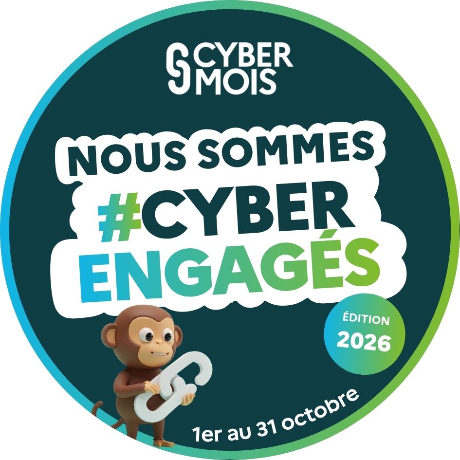 Badge #CyberEngagés Badge Nous sommes #CyberEngagés Edition 2026