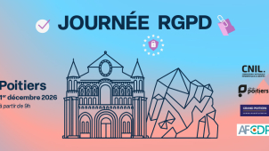 Journée RGPD - Poitiers, 1er décembre 2026 à partir de 9h