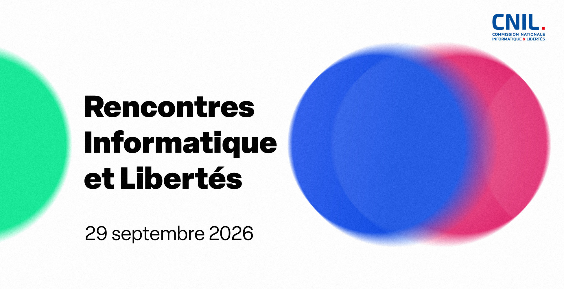 Rencontres Informatique & Libertés - 29 septembre 2026