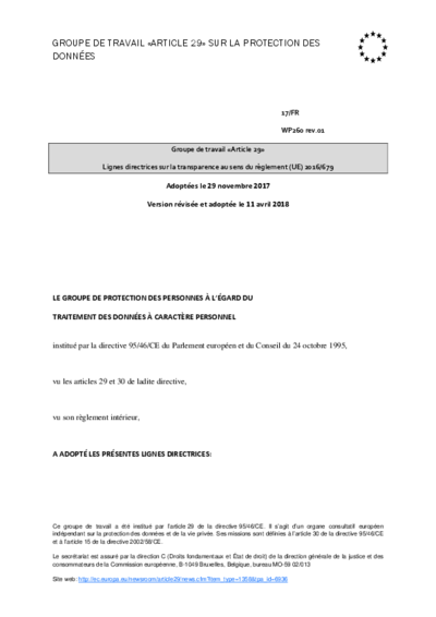 Rgpd Exemples De Mentions D Information Cnil